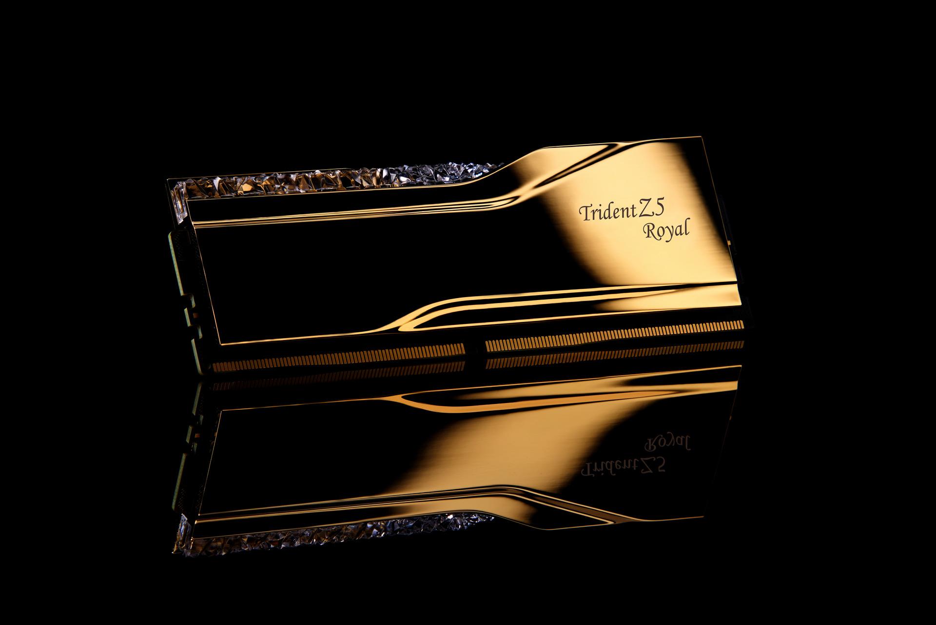 gskill trident z5 royal ddr5 gold 1