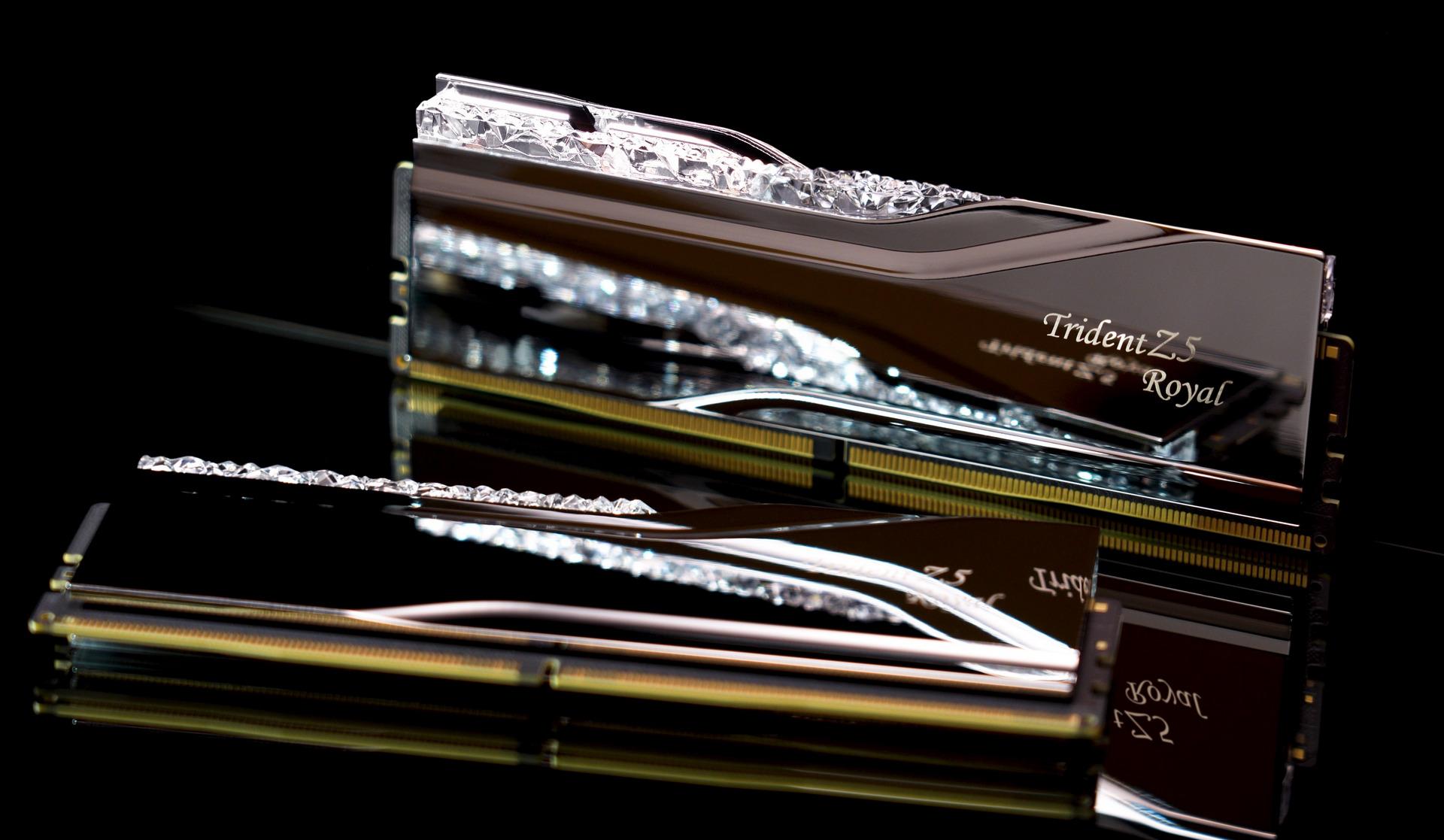 gskill trident z5 royal ddr5 silver