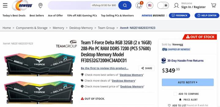 La première DDR5 au-delà de 7000 vient de chez Teamgroup !