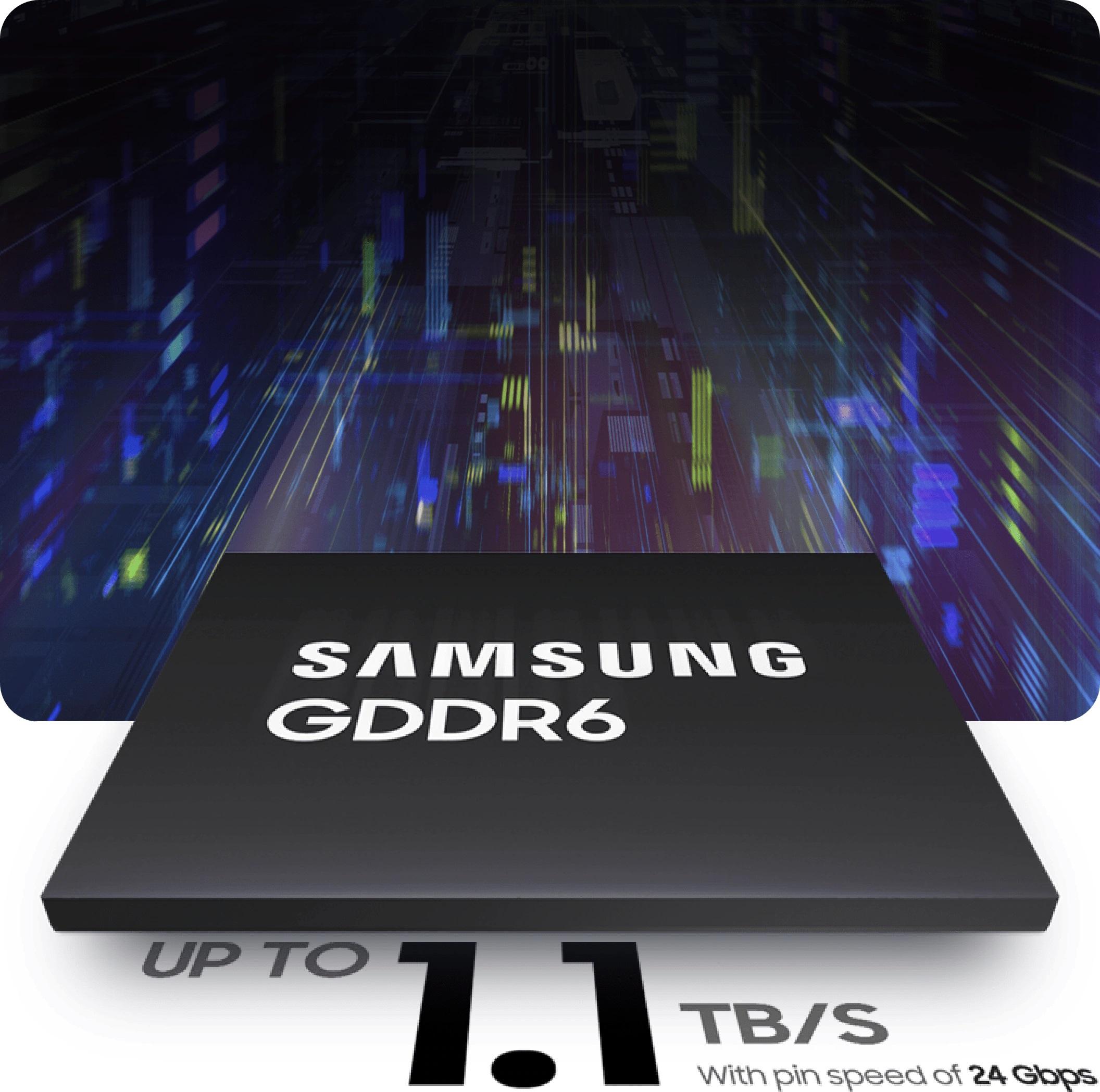 samsung gddr6 24 gbps