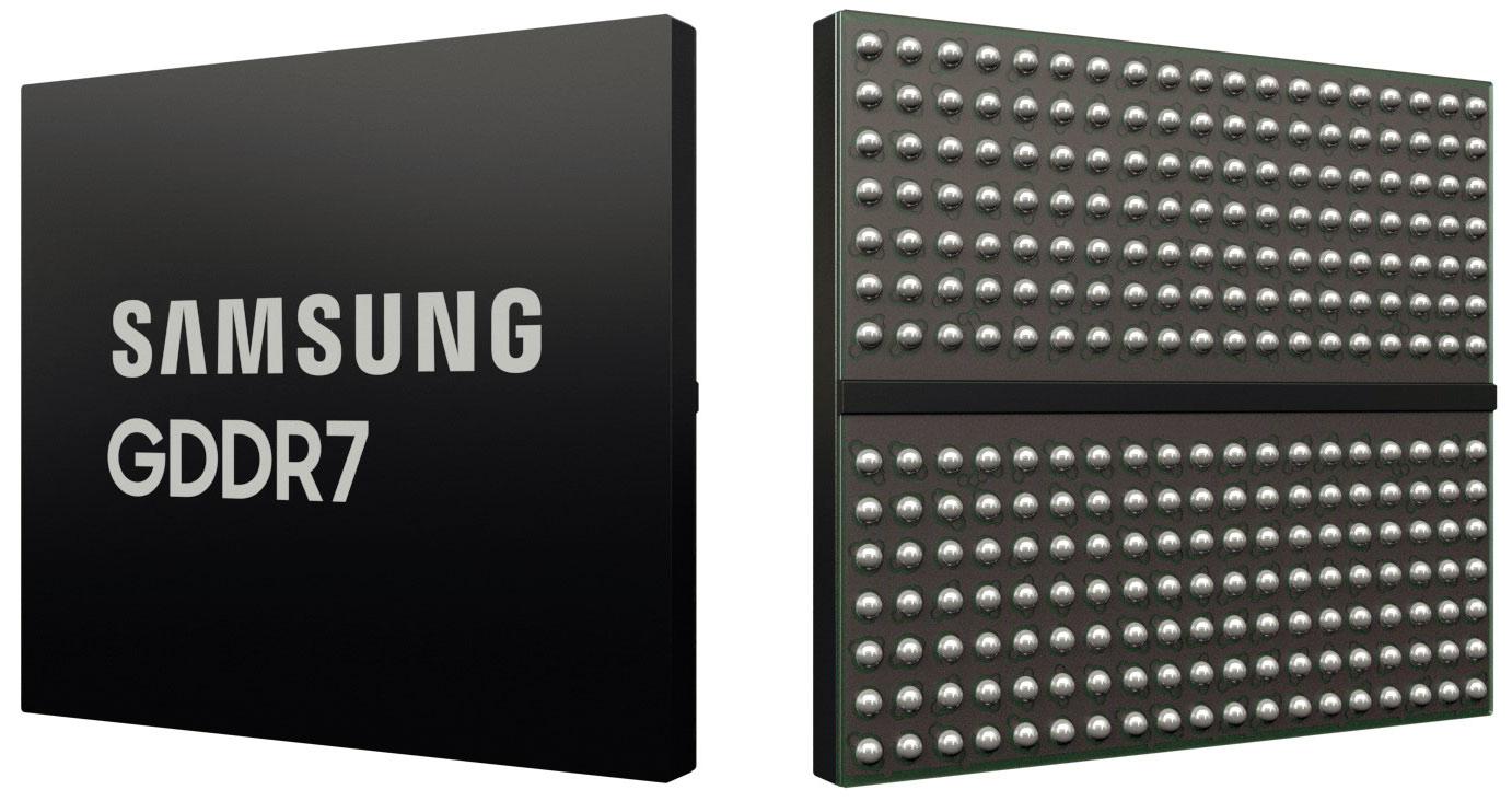 samsung gddr7 dram