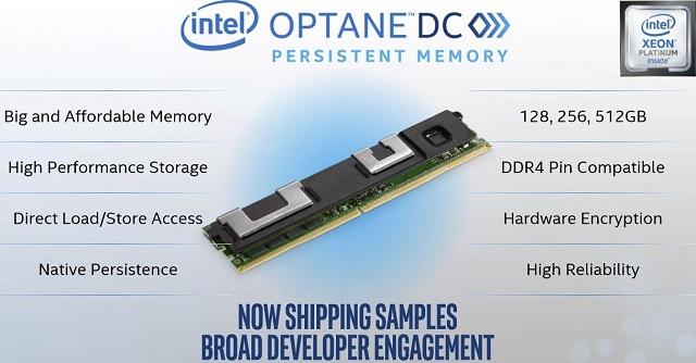 intel optane dc persistent memory ddr4