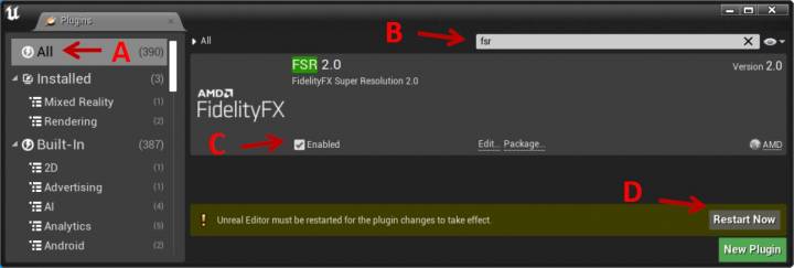 ue fsr2 plugin