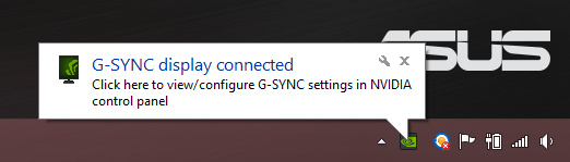 G-Sync sur ASUS G751