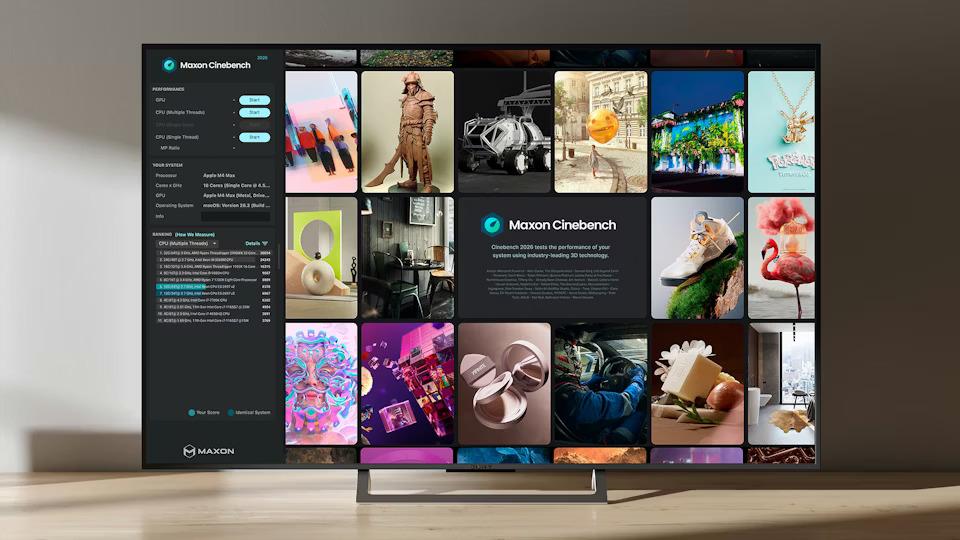 Avec Cinebench 2026, Maxon bascule déjà dans la nouvelle année