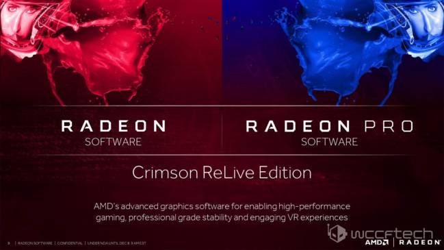 crimson relive radeon software wccftech