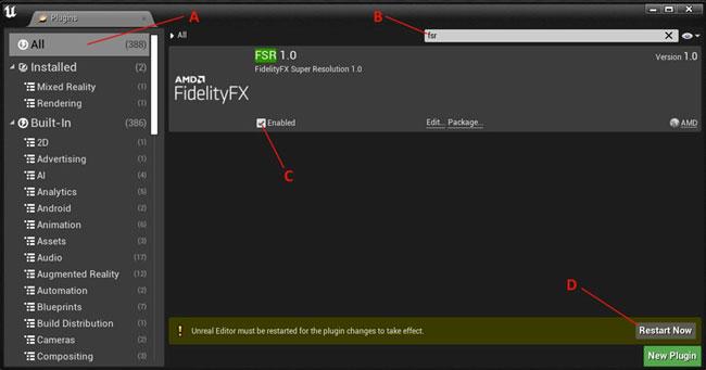 fsr plugin ue4 instructions