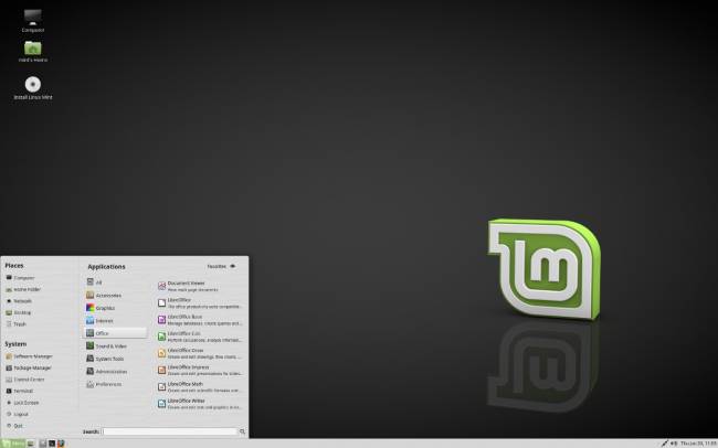 Linux Mint 18 MATE [cliquer pour agrandir]