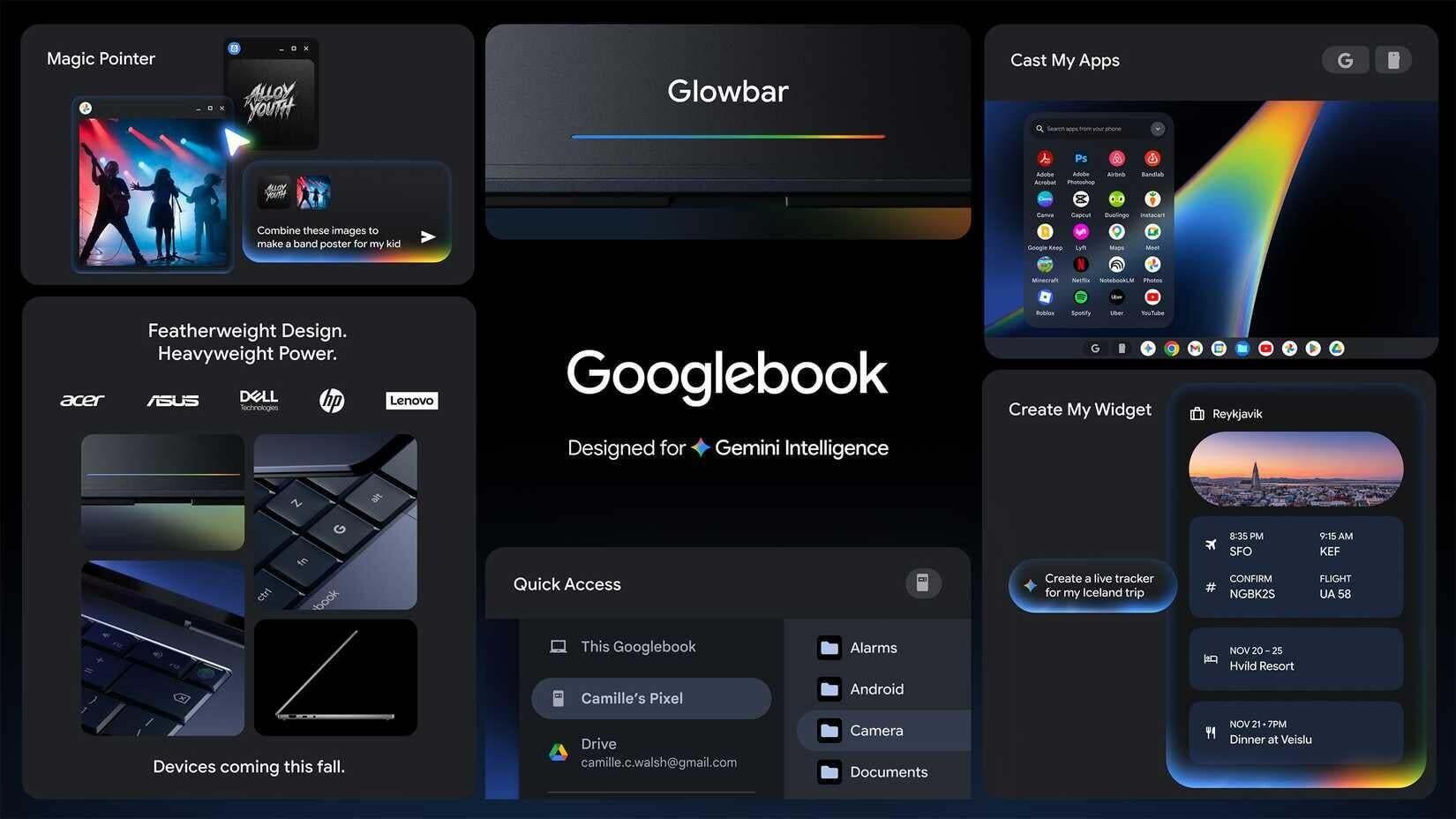Googlebook, le renouveau des Chromebooks ?