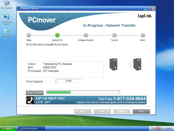 PCmover for Windows XP