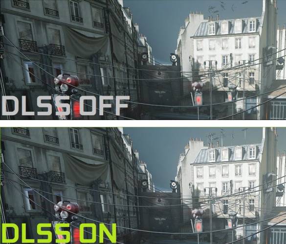 dlss2 wolfenstein yb comparo