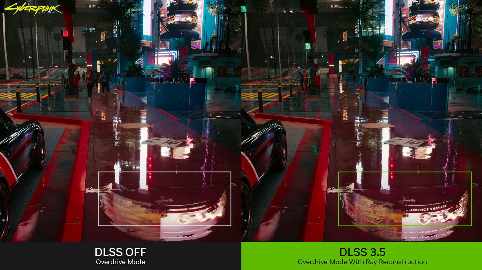 DLSS 3.5 / cyberpunk 2077