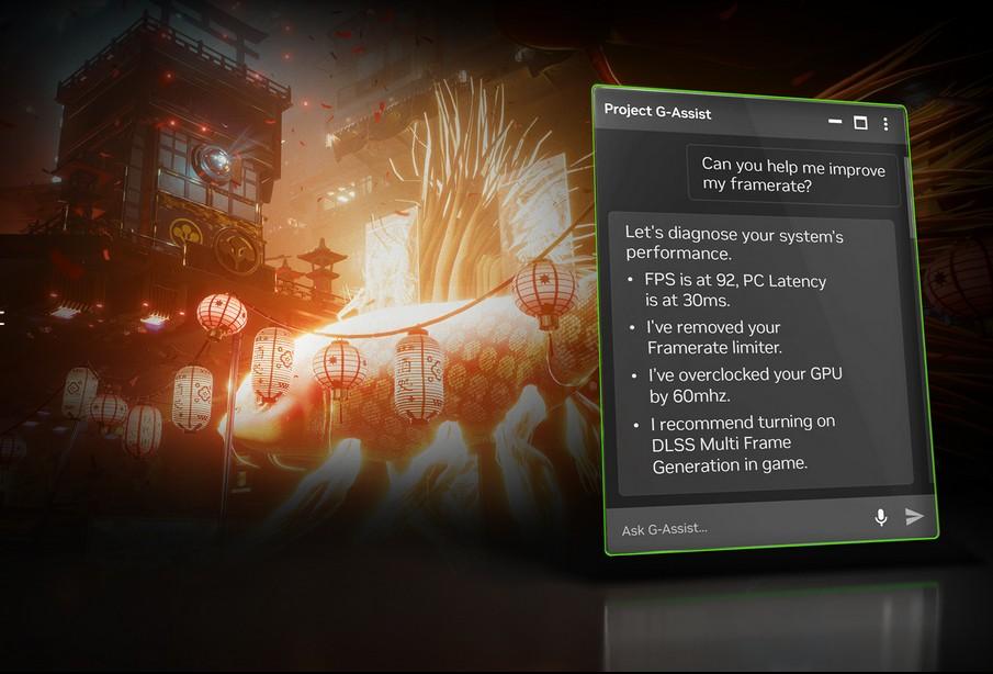 Avec Project G-Assist, NVIDIA prend les noobs par l'IA main