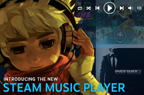 Steam Music Player