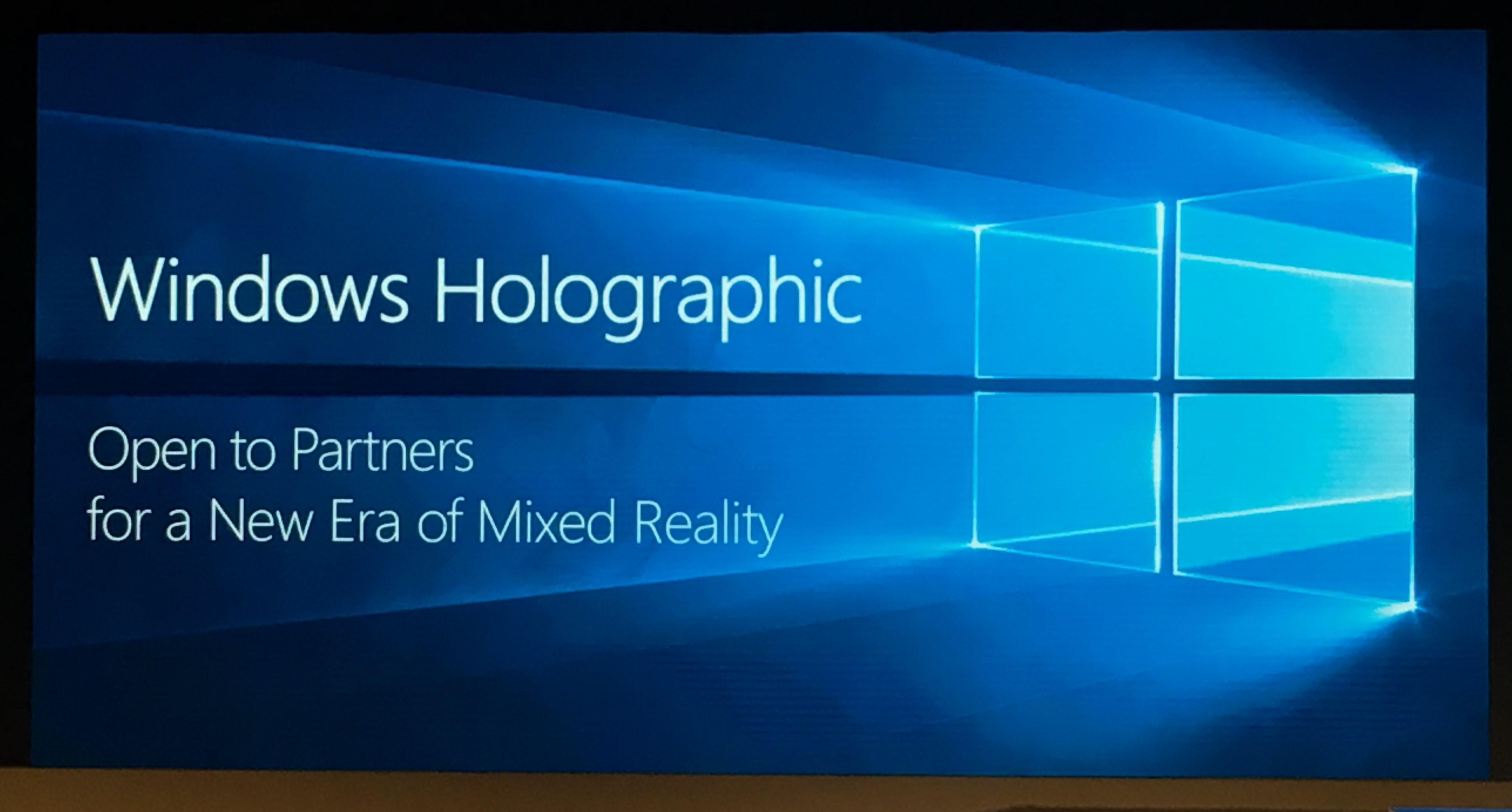 windows holographic