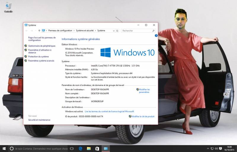 Que 4Go de RAM, bien assez pour une VM ! [cliquer pour agrandir]