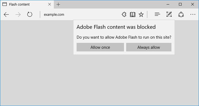 edge flash block