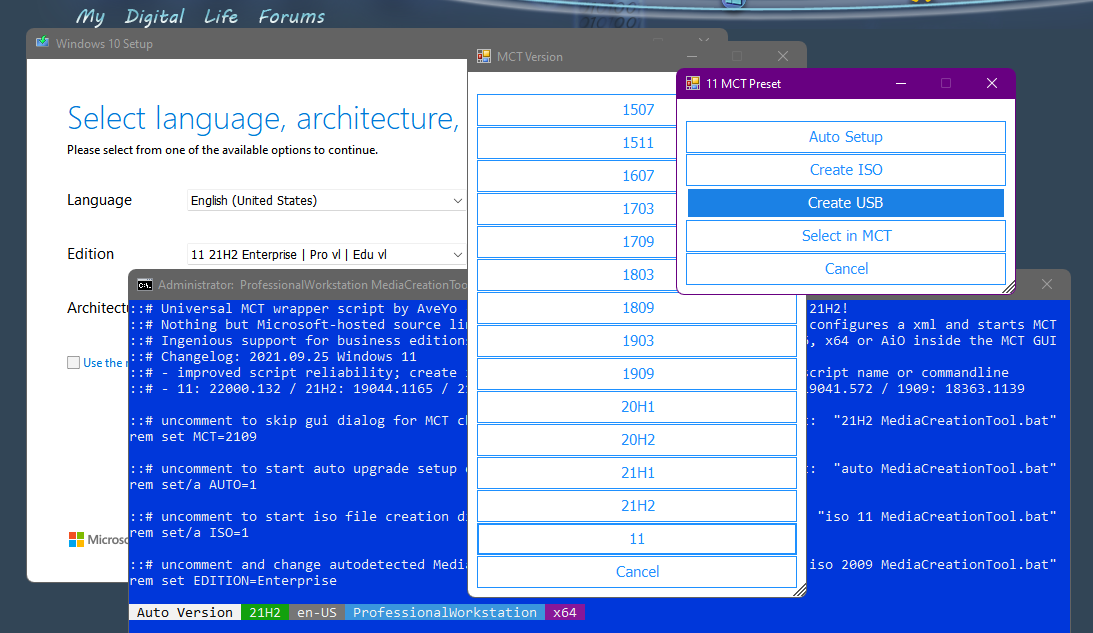 Un outil plutôt bien pratique pour revenir à une version antérieure fonctionnelle de Windows !