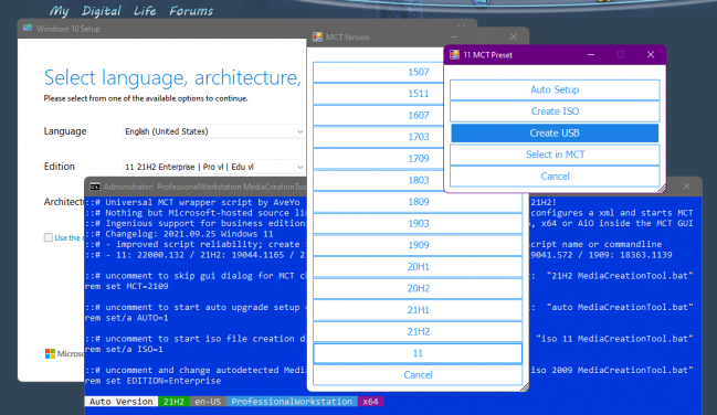 Un outil plutôt bien pratique pour revenir à une version antérieure fonctionnelle de Windows ! [cliquer pour agrandir]