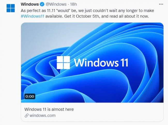 windows11 annonce