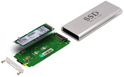 Voilà un boitier externe USB3 pour SSD au format M.2 ! - Le comptoir du  hardware