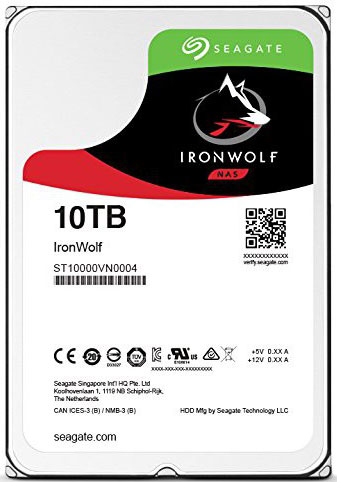 seagate ironwolf 10to nas