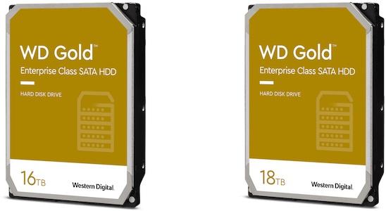 wd gold 16 18 to