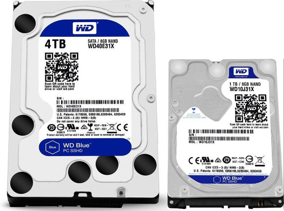 western digital blue sshd