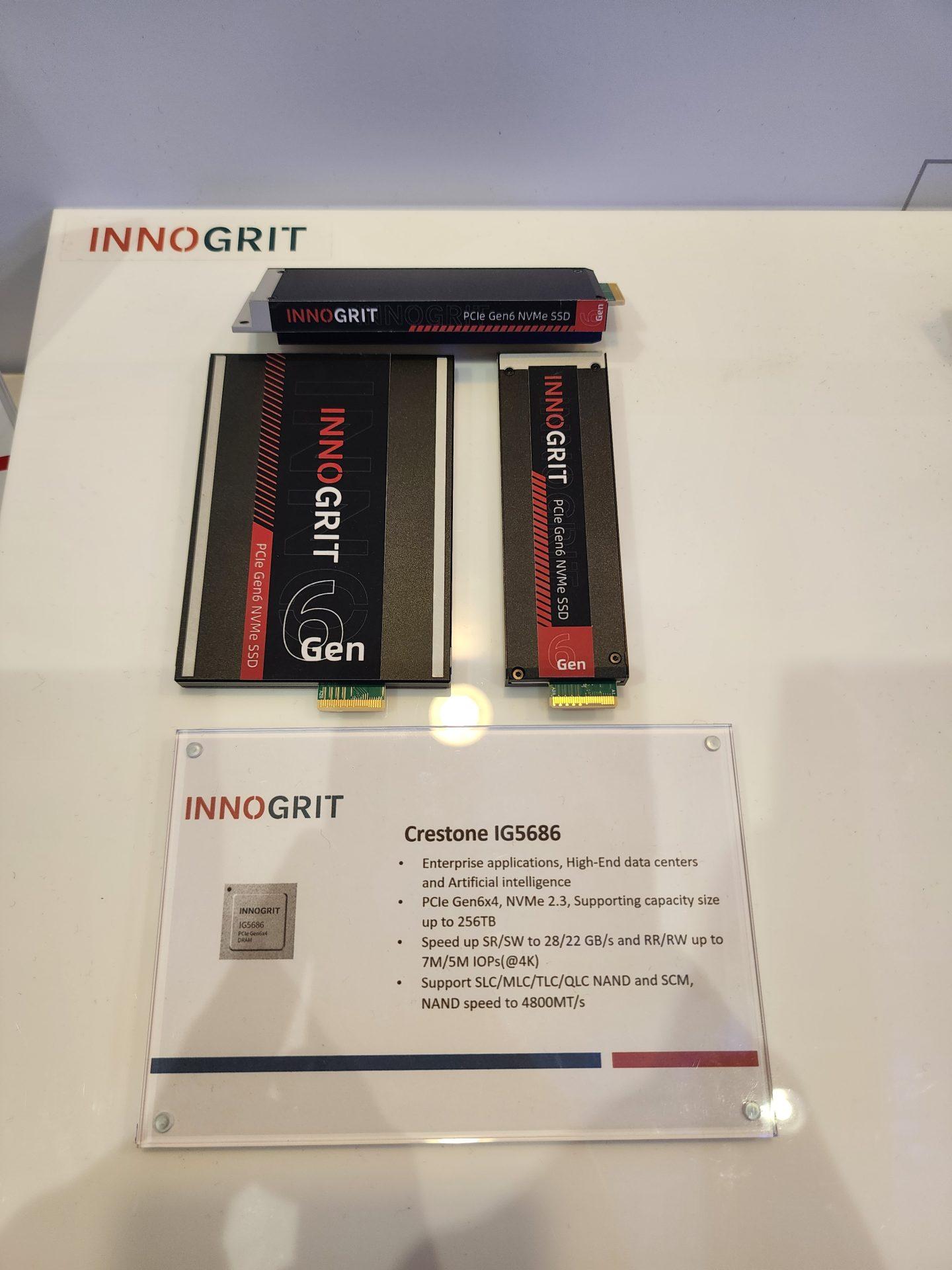 innogrit pcie 6 ssd wccftech