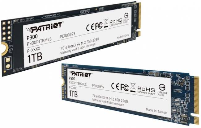 De nouveaux SSD NVMe entrée de gamme chez Patriot, mais attention aux deux versions...