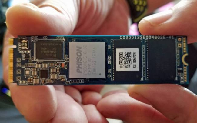 SSD NVMe PCIe 4.0 Patriot [cliquer pour agrandir]