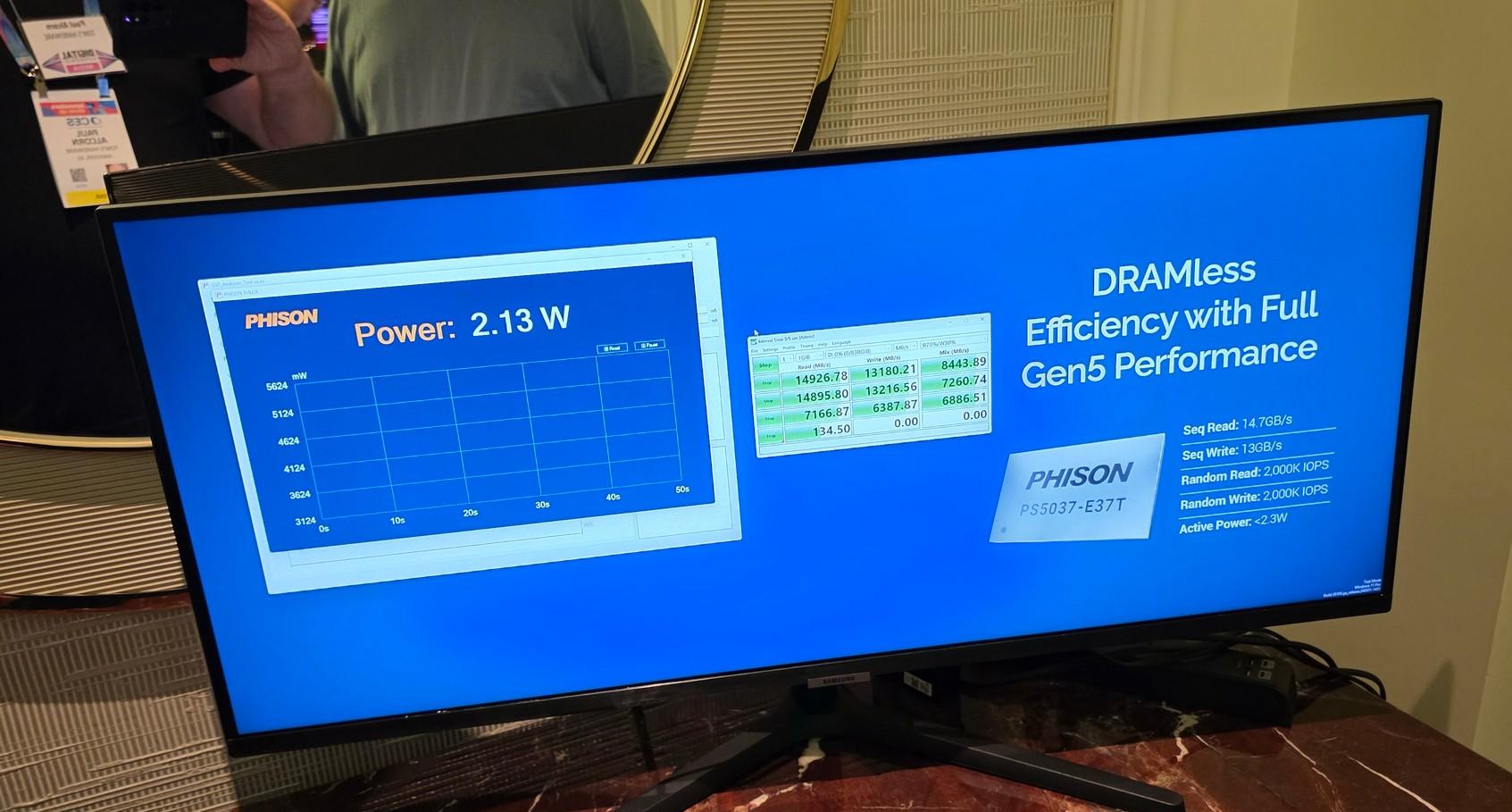 Phison E37T © Tom's Hardware US [cliquer pour agrandir]