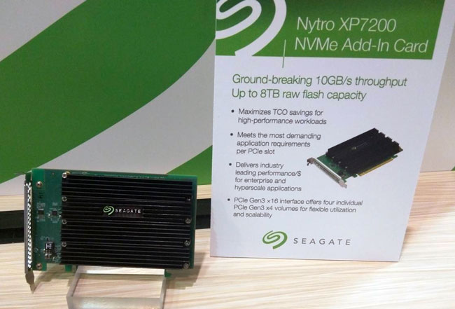 seagate nytro xp7200 show