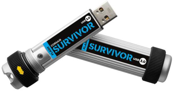 Passage à l'USB 3 pour les clés Corsair Survivor et Voyager GT - Le  comptoir du hardware