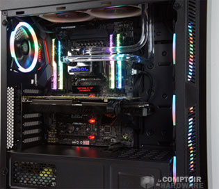 Voici le Rainbow RGB 120 en extraction [cliquer pour agrandir]