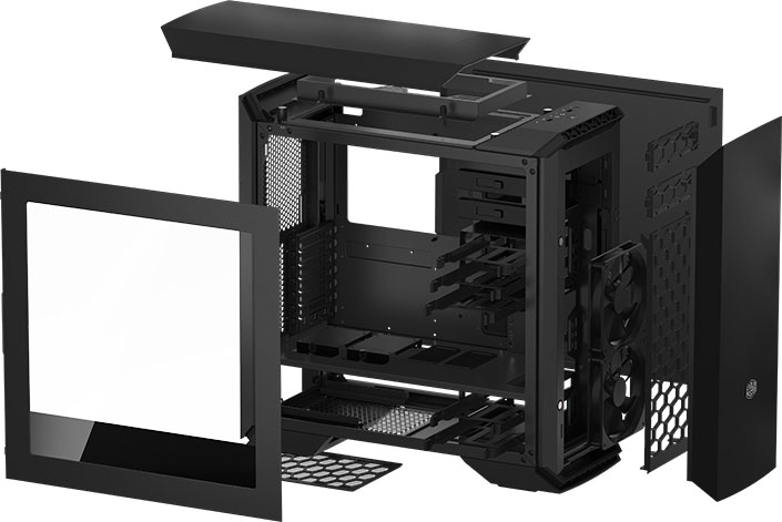 Le MasterCase Pro 6 en morceaux