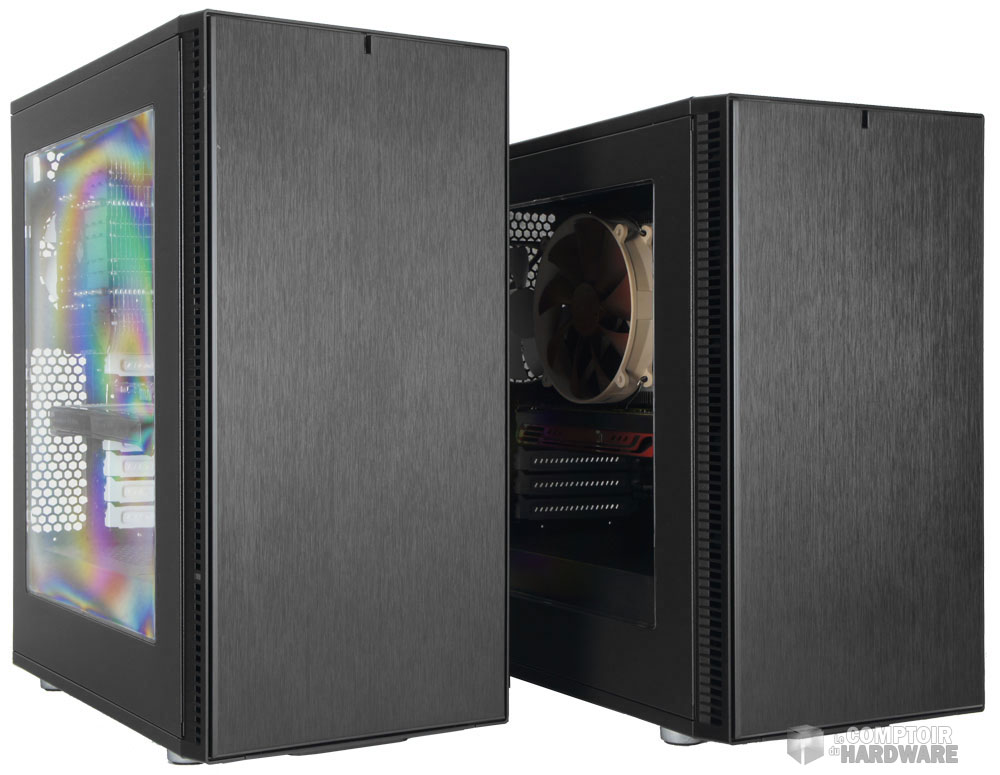 Fractal Design Boîtier PC Define Mini C - Noir - Moyen Tour - Sans  alimentation - La Poste