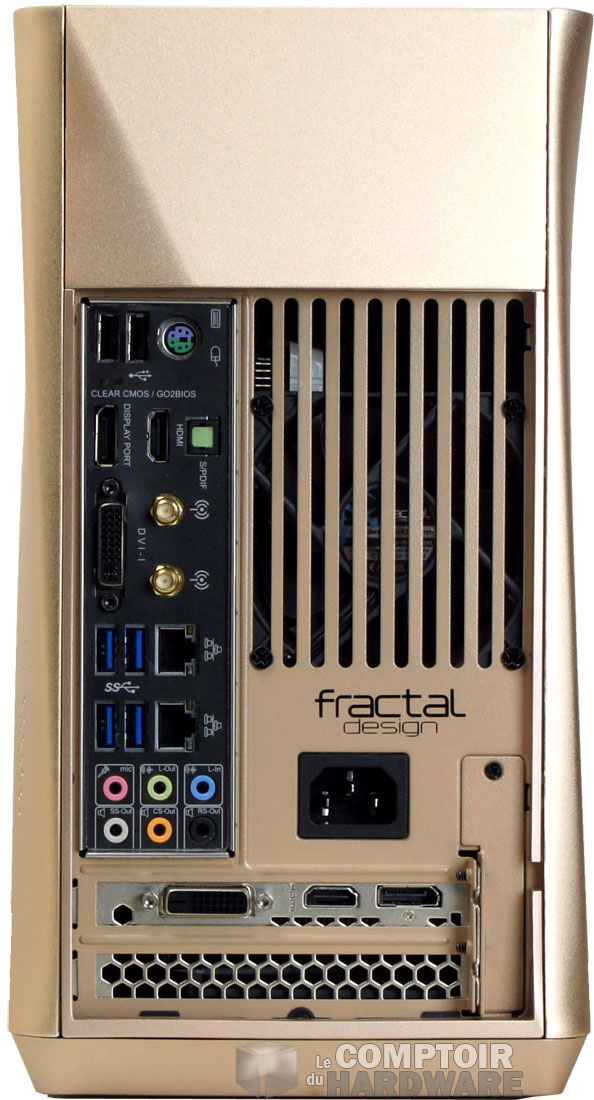 Fractal Design ERA ITX - Champagne - Boîtier PC Fractal Design sur