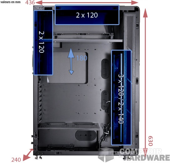 pc x510 dimensions