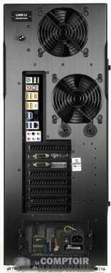 L'arrière en détail - PC-X510 [cliquer pour agrandir]