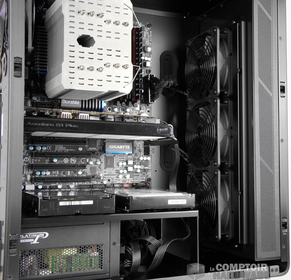 PC-X510 - Stockage et ventilation