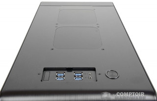 Front panel et emplacements de ventilation - PC-X510 [cliquer pour agrandir]