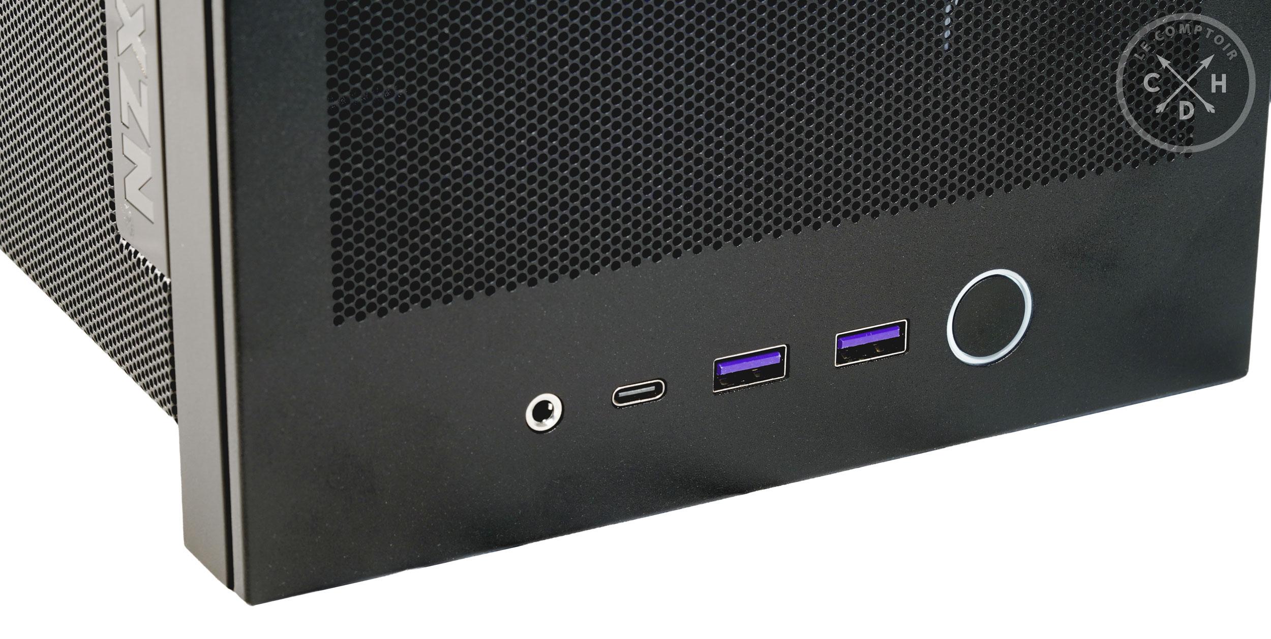 H2 connectique en façade