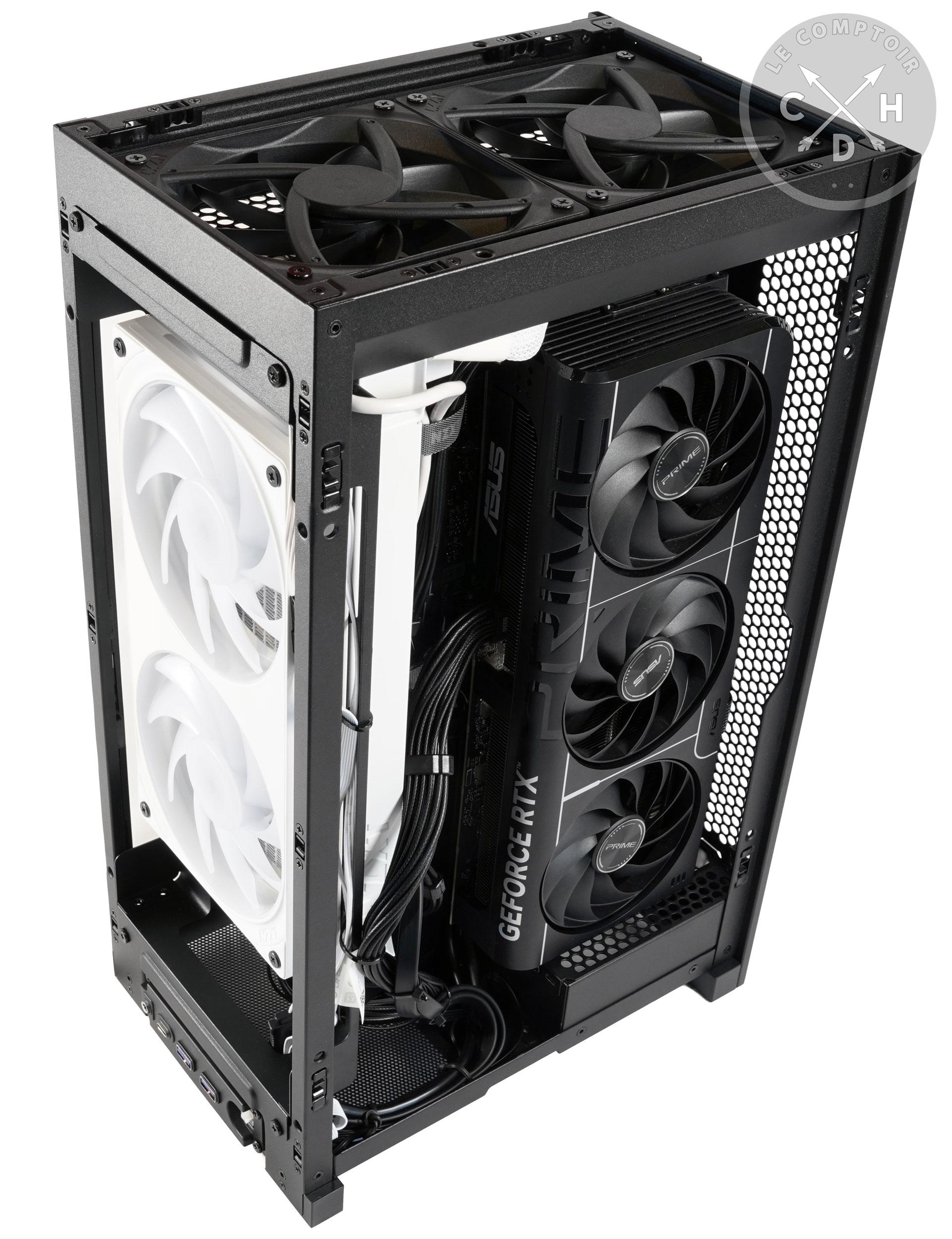 H2 ouvert trois quart arriere