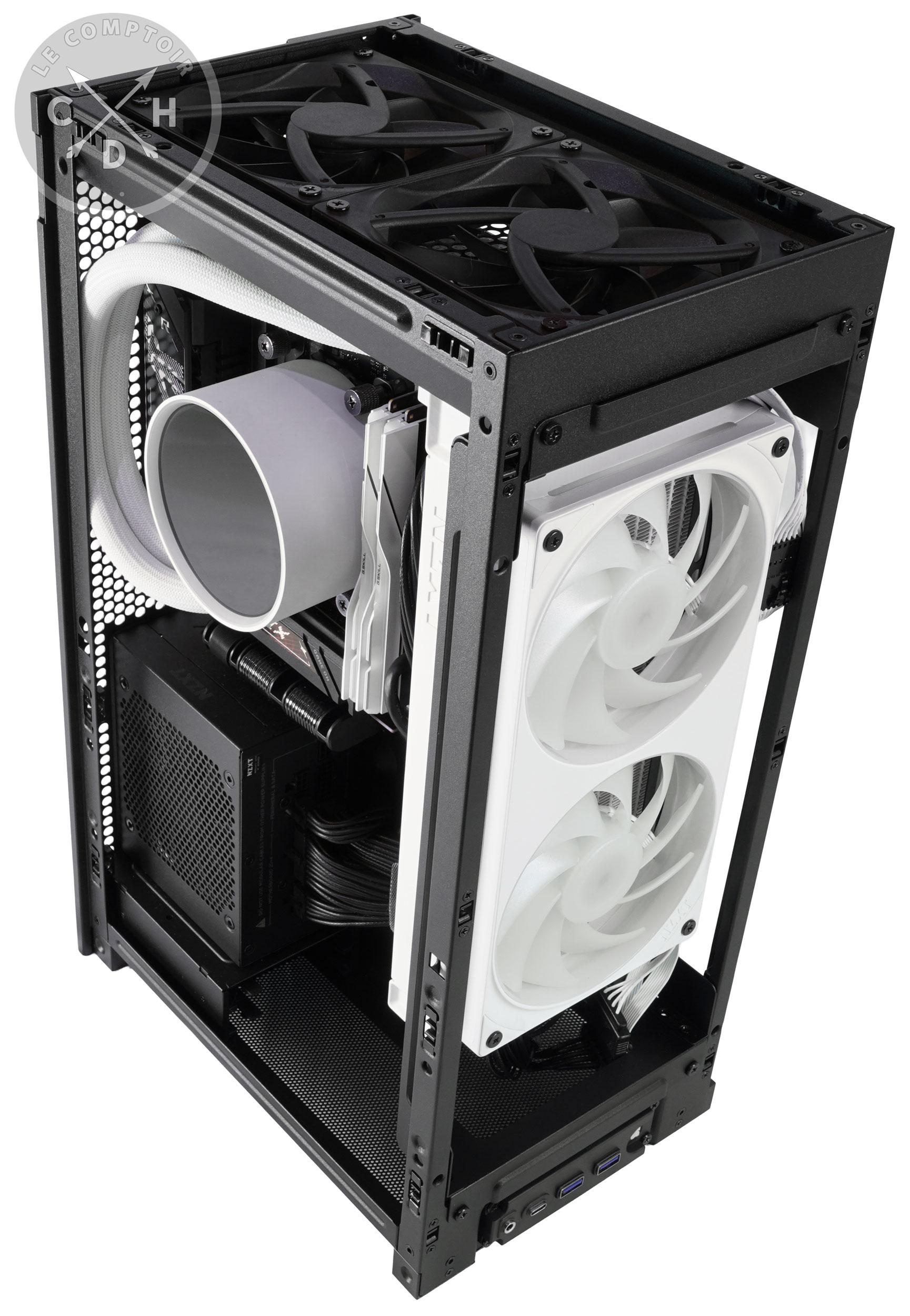 H2 ouvert trois quart avant