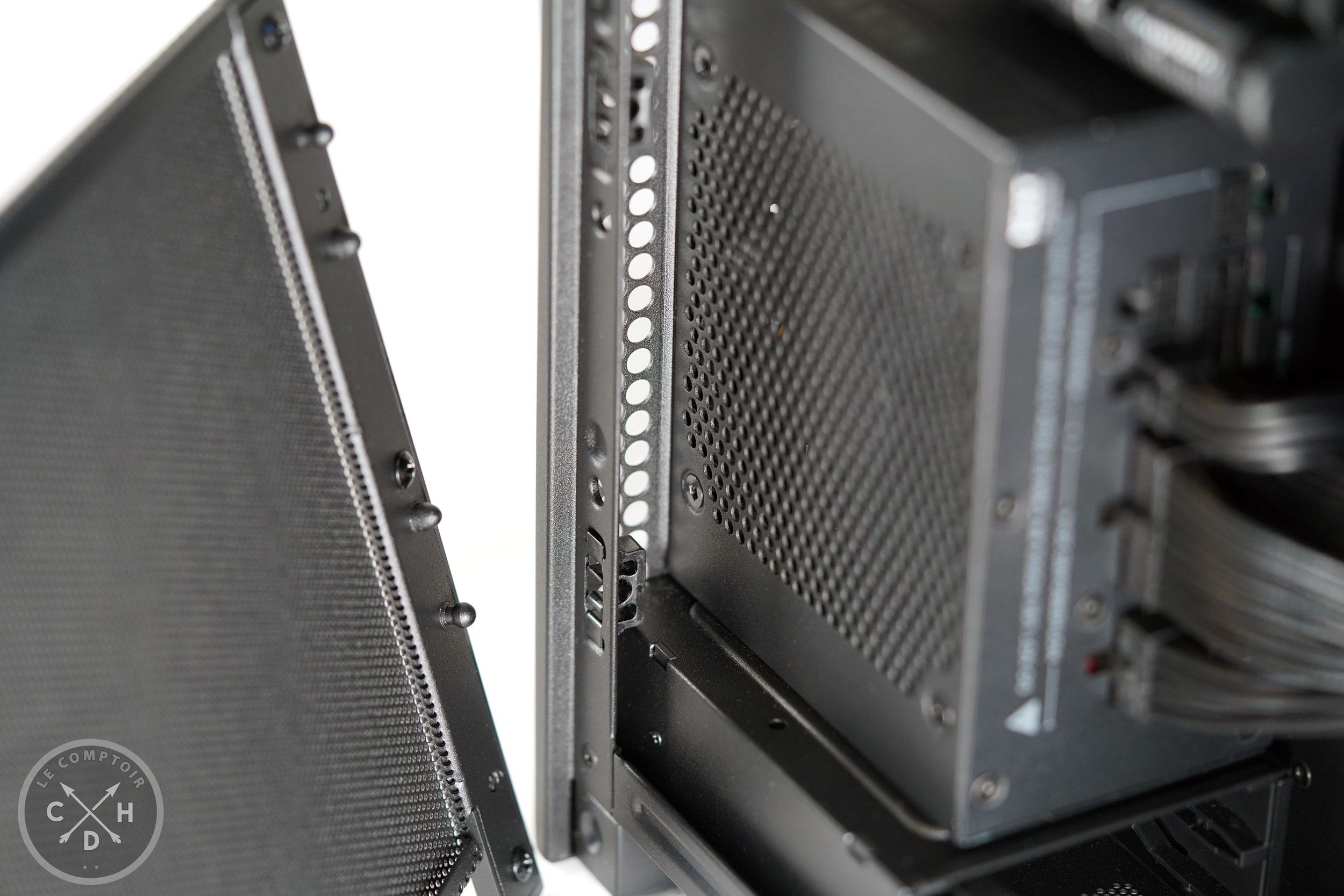 H2 rétention des panneau mesh