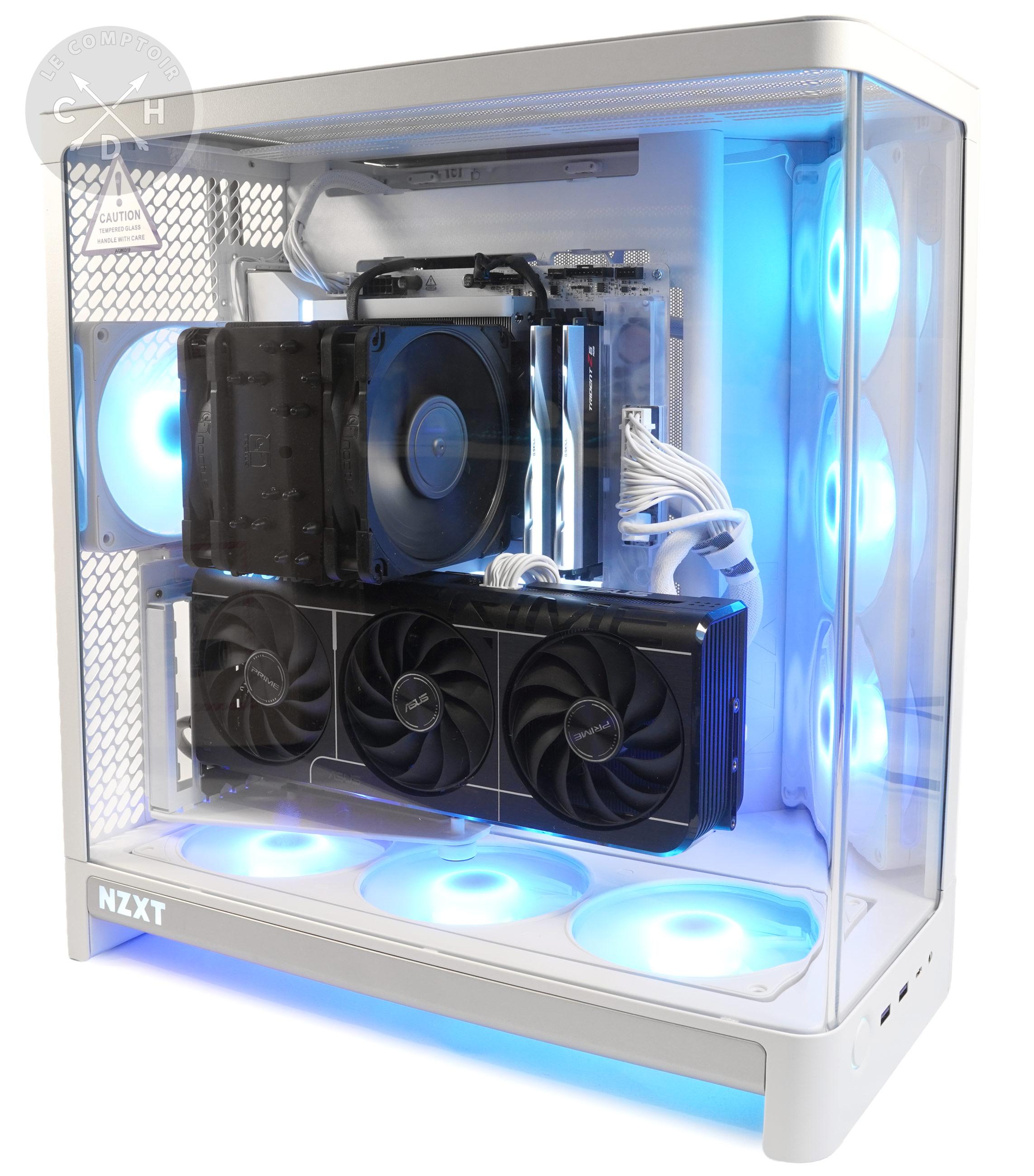 NZXT H6 2026 / bleu tranquille apaisé à la cool