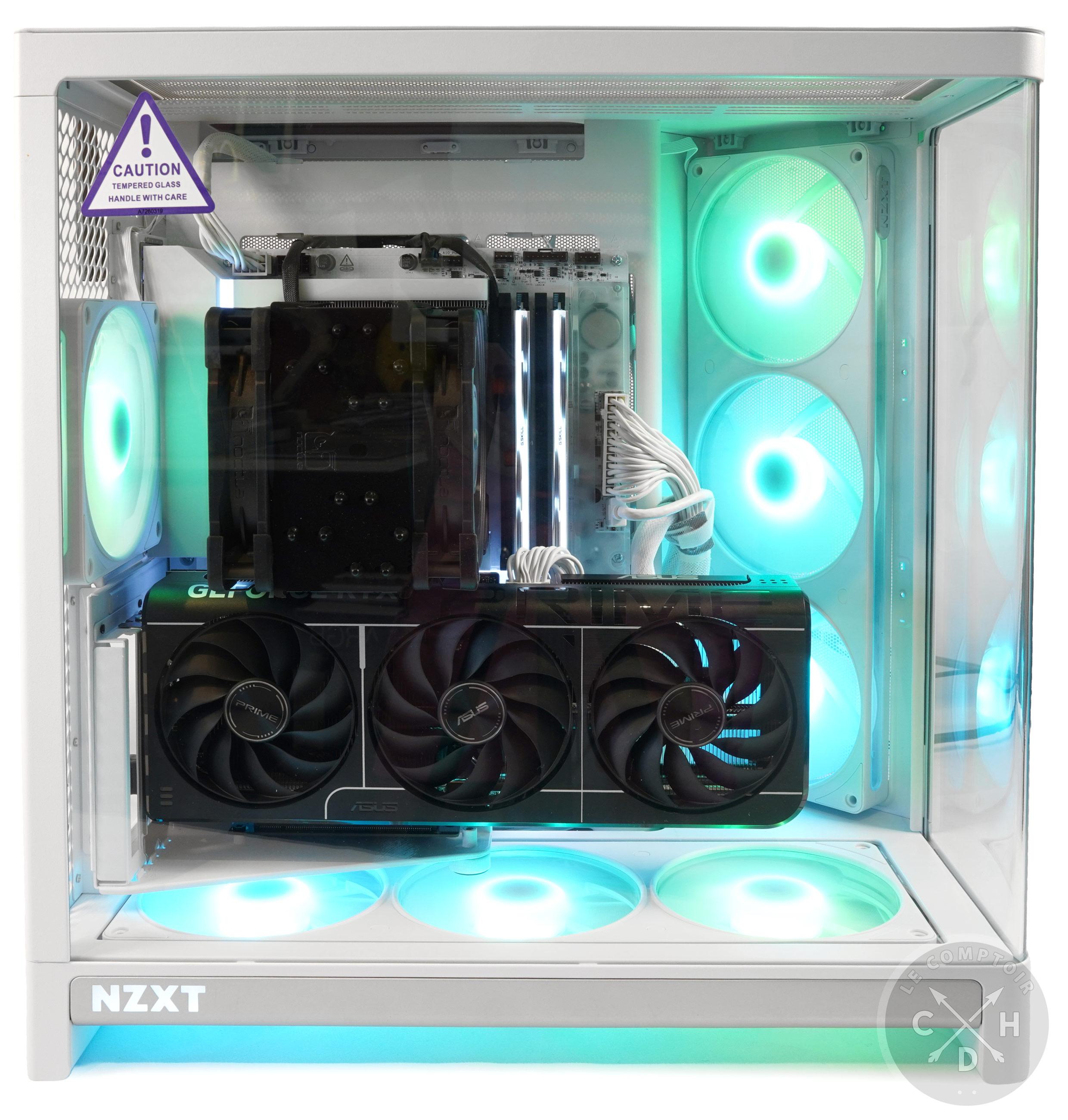 NZXT H6 2026 / vue de côté