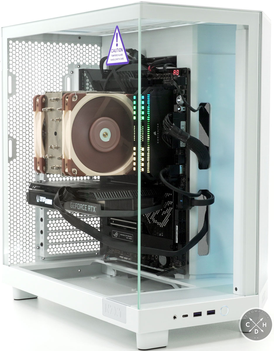 Test • NZXT H6 Flow RGB - Le comptoir du hardware