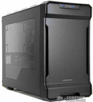 L'Enthoo EVOLV ITX de face [cliquer pour agrandir]